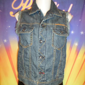 GUESS JEAN VEST  Size S (8-10)